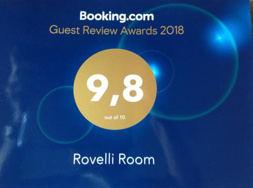 贝加莫Rovelli Room的罗克斯韦尔房间重置评奖的屏幕