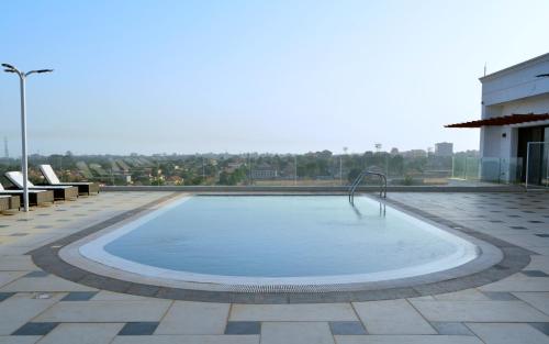 Bissau Royal Hotel内部或周边的泳池