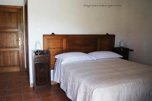 Agriturismo Signorini客房内的一张或多张床位