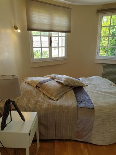 Bastide Philomen客房内的一张或多张床位