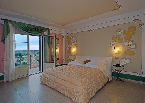 拉香德拉旅馆客房内的一张或多张床位