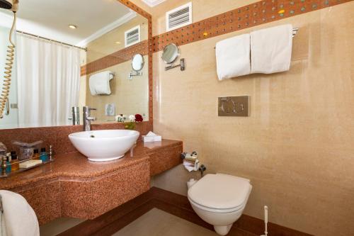 开罗弗拉门戈金色郁金香酒店的一间浴室