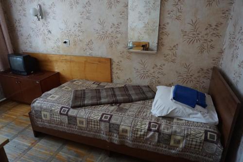 Zheleznovodskaya Klinika Sanatorium客房内的一张或多张床位