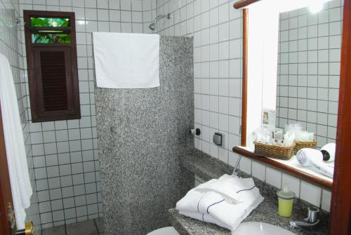 卡斯唐西里亚宾馆的一间浴室
