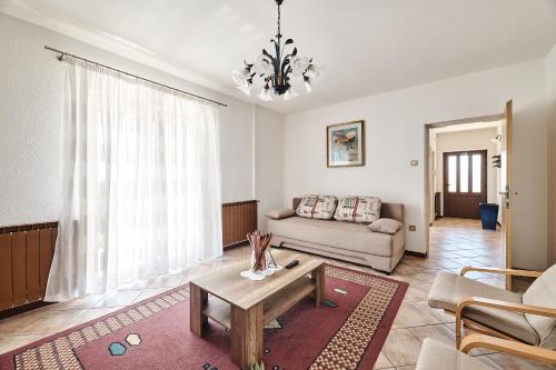 布罗托尼贾Apartment Ana的客厅配有沙发和桌子