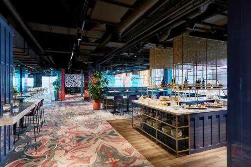 Lindner Hotel Antwerp, part of JdV by Hyatt餐厅或其他用餐的地方