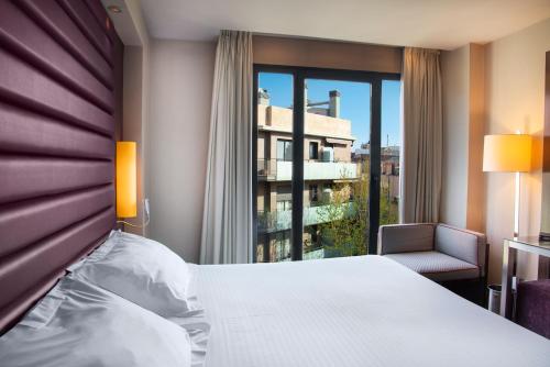 巴塞罗那佩斯塔纳竞技场酒店客房内的一张或多张床位