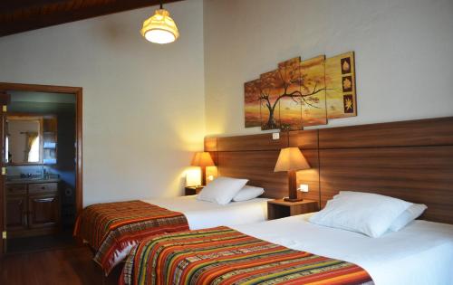 Quinta La Constanza客房内的一张或多张床位