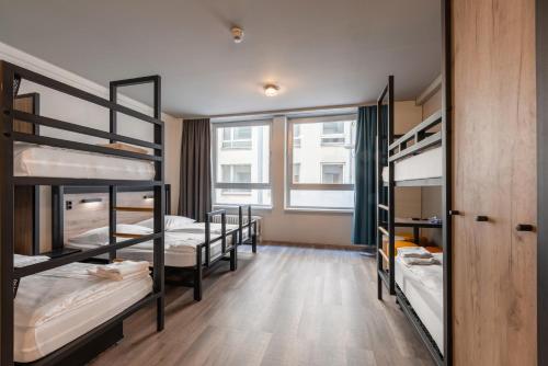 A&O汉堡城市酒店 客房内的一张或多张双层床