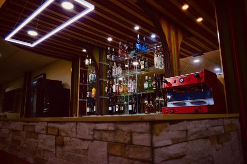 Almudena Suites Uyuni酒廊或酒吧区