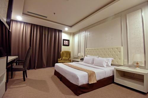 Jindagu Hotel Ipoh客房内的一张或多张床位