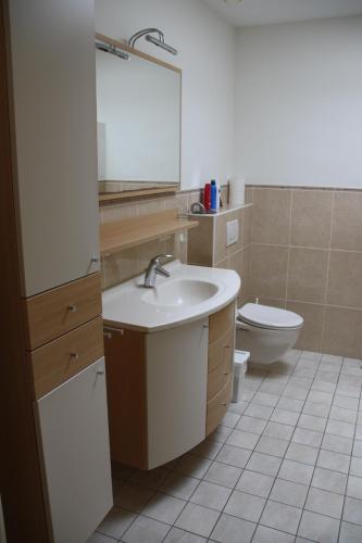 菲赫特tisOKE的一间带水槽和卫生间的浴室