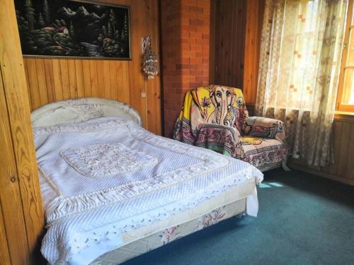 Гостевой дом "Горлица"客房内的一张或多张床位