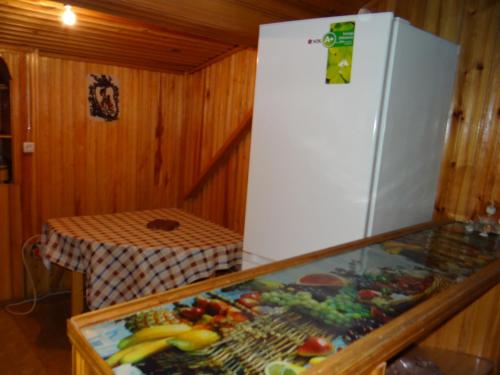博尔若米Dalko的水果展示室里的冰箱