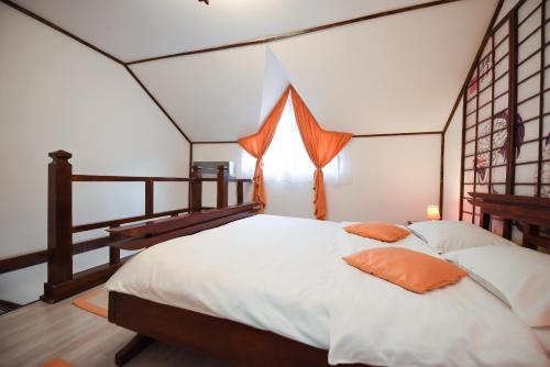 Casa Lily - Japanese Retreat客房内的一张或多张床位