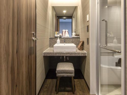 REX HOTEL Beppu的一间浴室