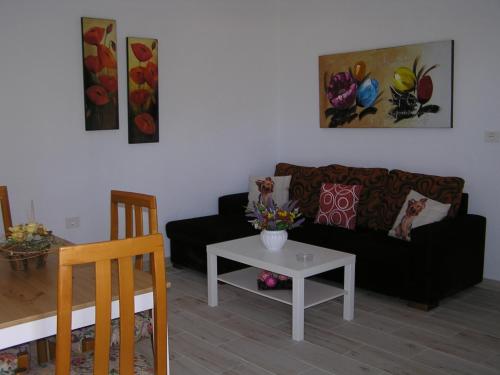 洛斯·亚诺斯·德·阿里丹CASA FLORENTINA的客厅配有沙发和桌子
