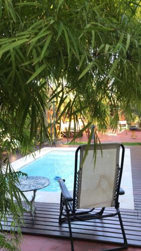 El Bambu内部或周边的泳池