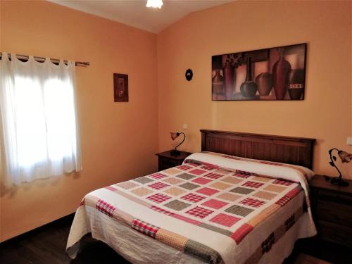 Casa Rural La Dehesa客房内的一张或多张床位