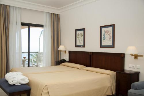纳赫拉公爵酒店客房内的一张或多张床位