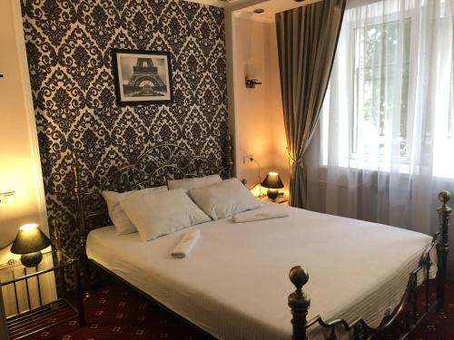 多瑙河酒店客房内的一张或多张床位