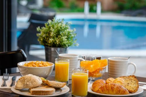 D.路易斯 - 艾瓦斯酒店提供给客人的早餐选择