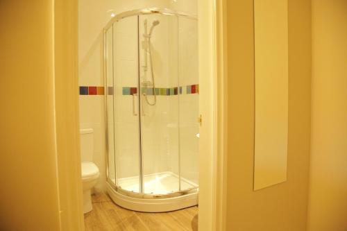 约克B+B酒店的一间浴室