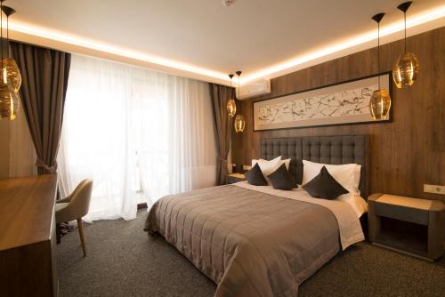 巴托洛梅奥酒店客房内的一张或多张床位
