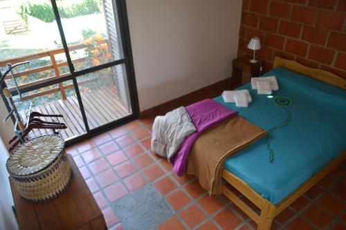 Yataí Casas客房内的一张或多张床位
