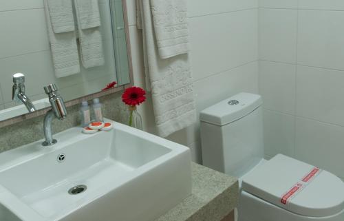 圣马力诺卡西诺酒店 的一间浴室