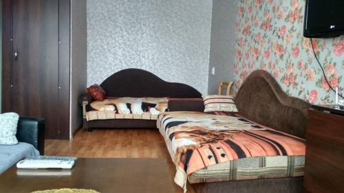 Apartment Sovetskaya客房内的一张或多张床位