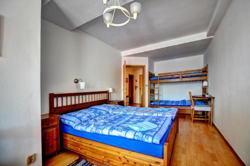 杜诺瓦里公寓客房内的一张或多张床位