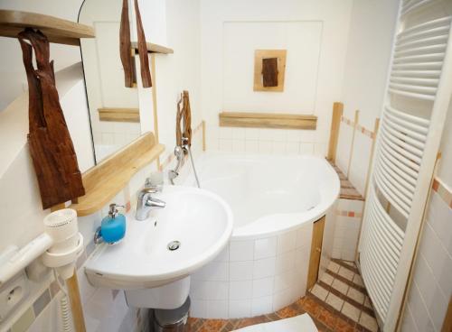 维塔维诺博物馆酒店的一间浴室