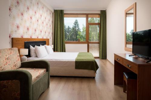 SPA Hotel Elbrus客房内的一张或多张床位