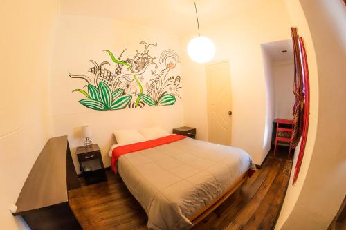 库斯科蜻蜓旅舍客房内的一张或多张床位