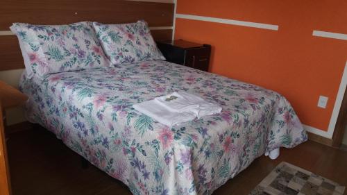 Pousada Vista Alegre客房内的一张或多张床位