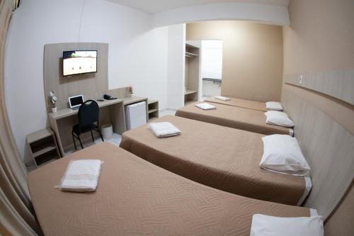格特利奥酒店客房内的一张或多张床位