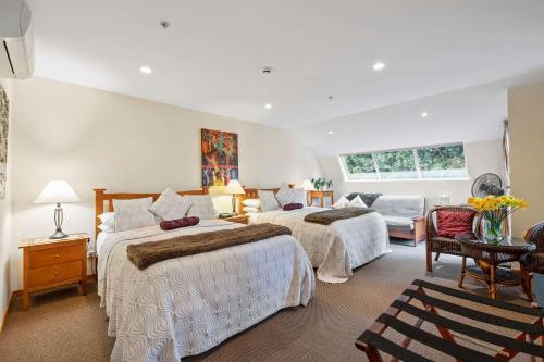 The Classic Villa客房内的一张或多张床位