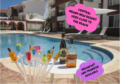 Coral Village - "Caribbean Cocktails" Deluxe Suites & Pool平面图