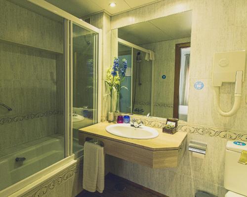 穆涅吉亚酒店的一间浴室