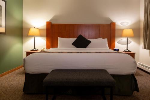 惠斯勒旅馆客房内的一张或多张床位