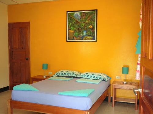 Hospedaje Soma Ometepe Hotel客房内的一张或多张床位