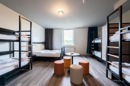 A＆O斯图加特城市酒店 客房内的一张或多张双层床