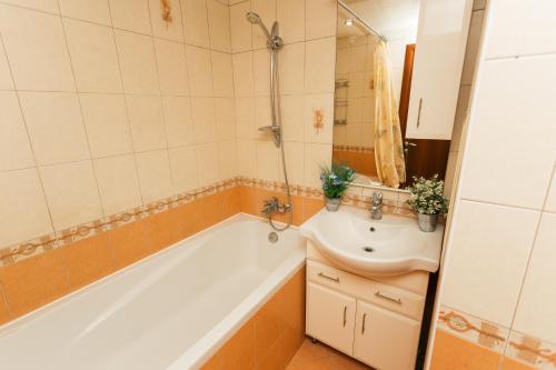 Apartments Faraon on Kharkovskaya的一间浴室