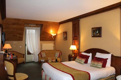 勒曼德贝格酒店客房内的一张或多张床位