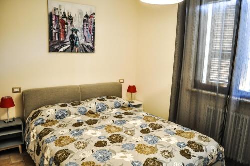 Bilocale in campagna - Assisi客房内的一张或多张床位