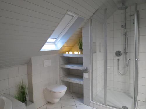 Ferienwohnung am Gässle的一间浴室