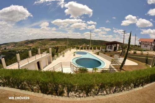Chalé Serra Nevada - Bananeiras内部或周边泳池景观