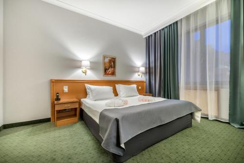 苏莱曼宫酒店客房内的一张或多张床位