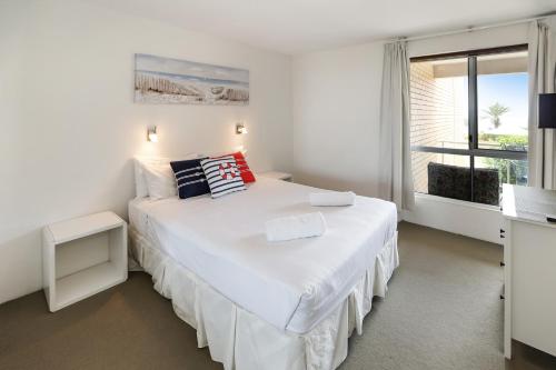 海岬公寓客房内的一张或多张床位